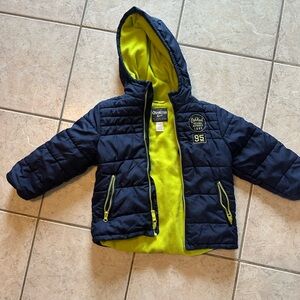 OshKosh B'gosh Blue and Bright Yellow Jacket